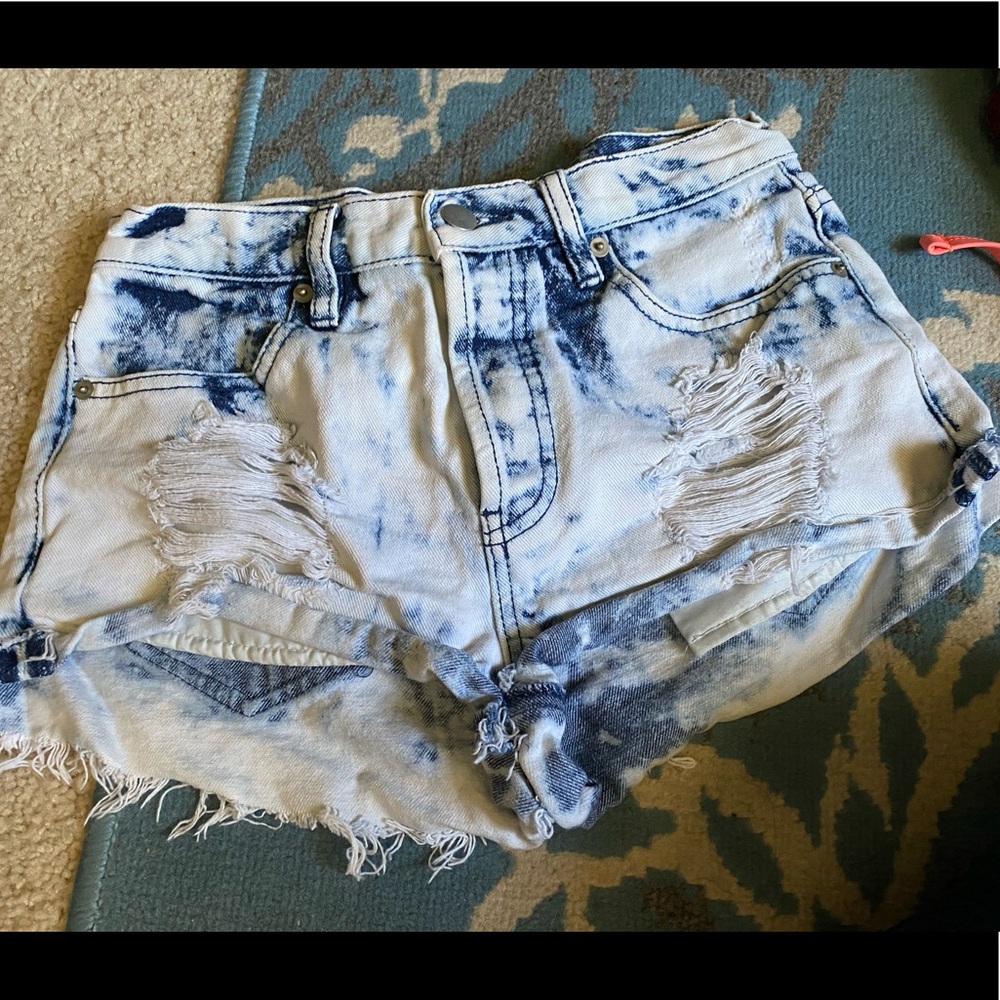 Jean shorts
